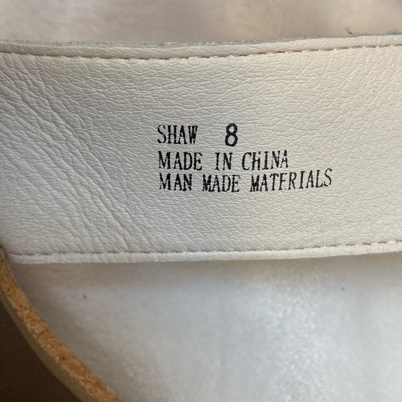 Boutique by Corkys Womens Size 8 adjustable Velcro strap Slip On Wedge Sandals - Picture 11 of 12